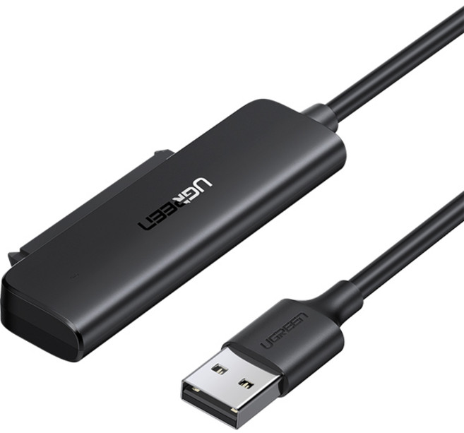 USB3.0 to SATA3 컨버터 (2.5인치/무전원) 유그린U-70609, 1개