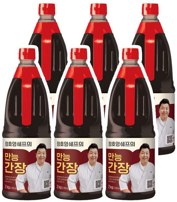 정호영쉐프의 만능간장, 6개, 2kg