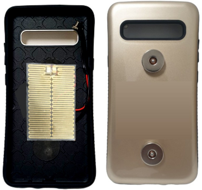 프로라이더스 겨울용 범퍼케이스 스피드샵 배달대행 자석충전용 열선범퍼케이스, 색상랜덤 S21, 1개