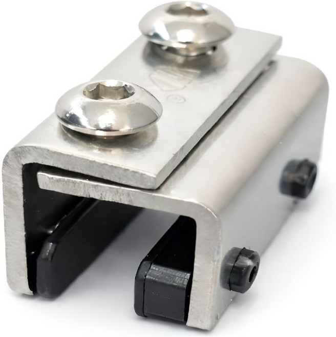 트립리빙 창문안전잠금장치 무타공 설치 열림방지 추락방지 유아 여성 방범 스토퍼, 4개, 메탈 실버