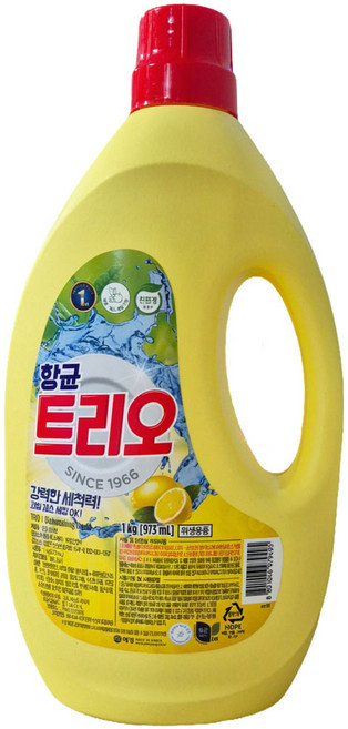 트리오 주방세제, 1kg, 1개