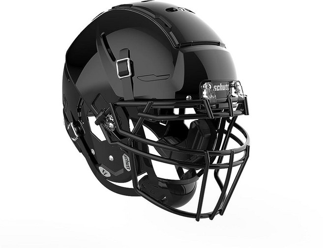 Schutt F7 2.0 대학 축구 헬멧 ROPO DW NB VC 안면 마스크 부착 라지 블랙, F7 ROPO-NB-VC, 몰드 글로스 화이트