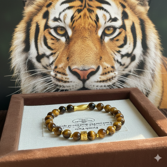 로블레 호안석 팔찌 천연 원석 물고기 재물운 염주 천연 행운