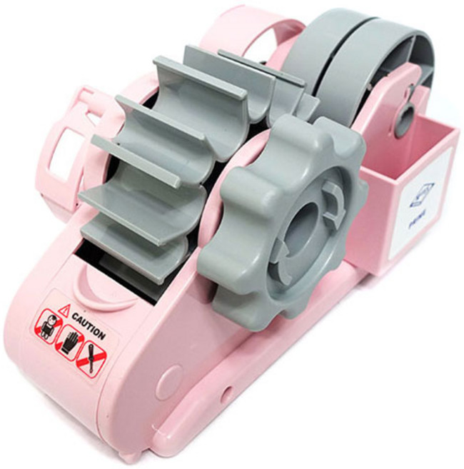 테이프커터기 테이프디스펜서 모텍스프라임 3호 라이트핑크