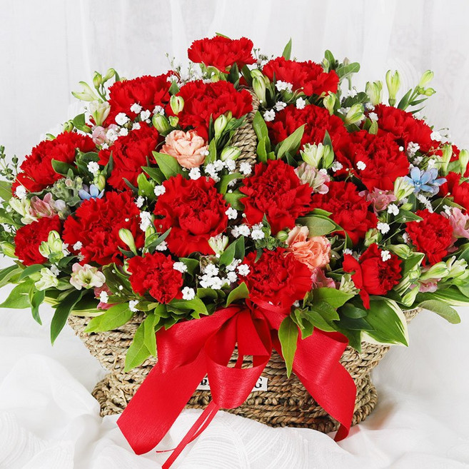 99플라워 (당일수령) 존경을 담은 카네이션 [ST-A1801] - 전국꽃배달서비스 카네이션꽃배달 어버이날 부모님