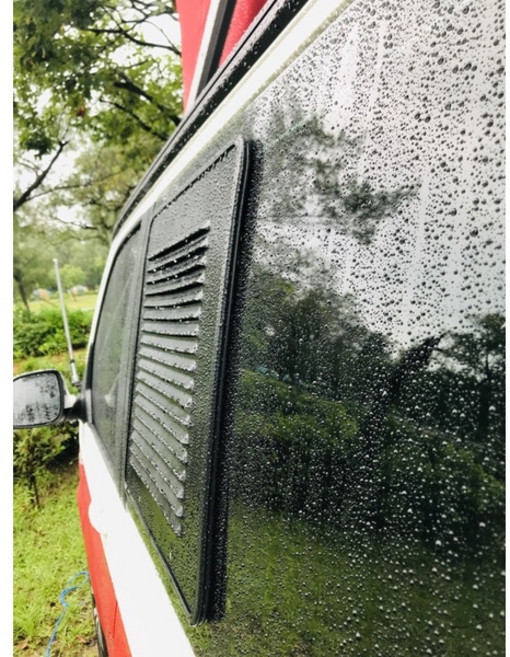 福斯 VW T6 T5 第三代鋁合金防盜氣窗 可關窗, 1個, L(駕駛座), L(駕駛座)