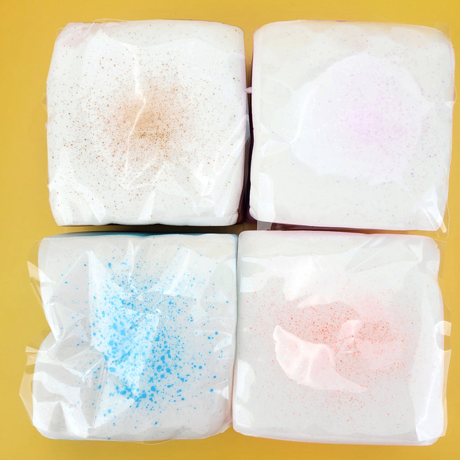 4P 캔디무스 스퀴시 말랑이, 1세트, 2. 4색 캔디무스