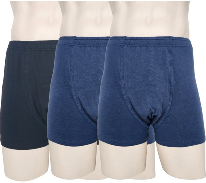 엘에이스 남성용 이중방수 요실금 팬티 효도팬티 사각 안심팬티 3P