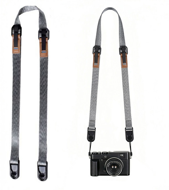 스냅케이스 카메라 스트랩 퀵 분리형, 1개, CS07 실버