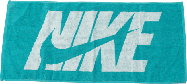 나이키 자카드 그래픽 미디엄 IF0600 수영 헬스 수건 스포츠타월, 1개, 블루/화이트