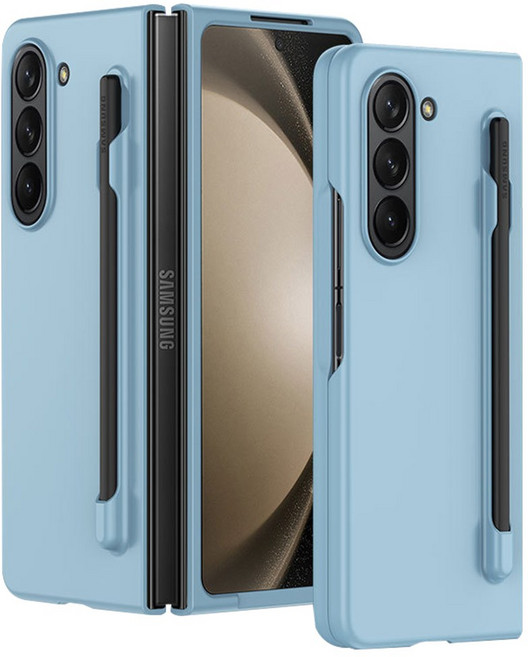 더조은셀러 갤럭시Z 폴드5 홀드온 이지펜 펜수납 강화유리 케이스 후면