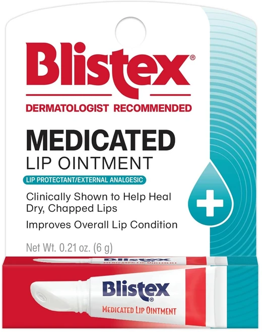 Blistex 미국 블리스텍스 립 밤 오인트먼트 6g, 6개, 무향 - 쿠팡