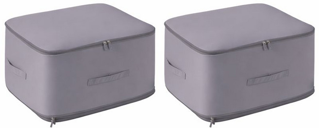 오이야이 이불 압축 파우치 압축팩 보관함, 1세트, 2개입