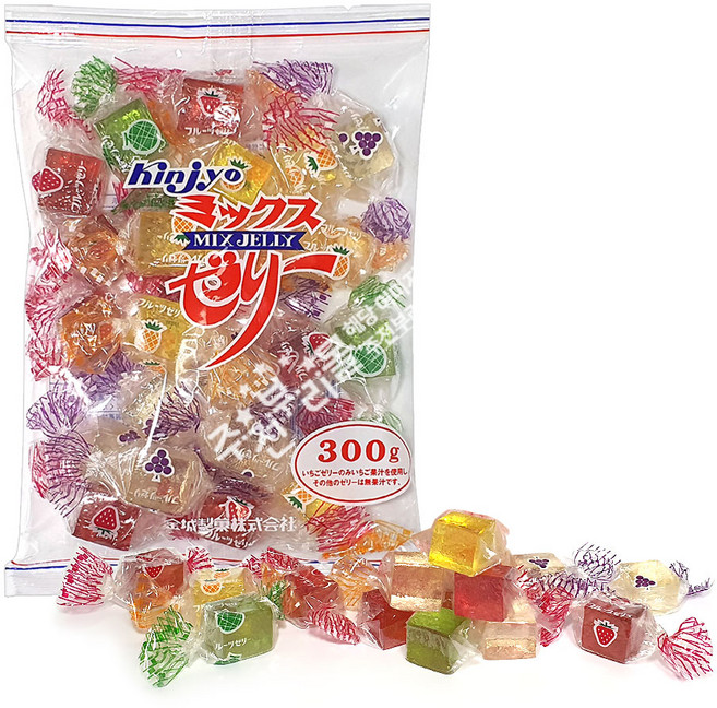 자색옥춘사탕 20g+일본 킨조젤리(300g) x 1봉 세트, 1세트, 300g