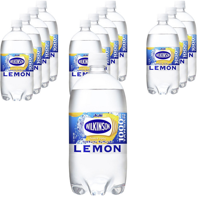 WILKINSON 檸檬氣泡水, 12瓶, 1L