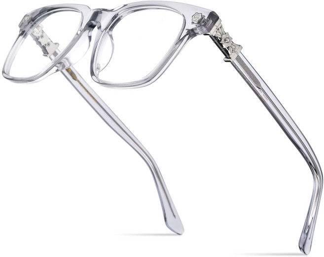 HEPIDEM 아세테이트 안경 구조 남자 레트로 크롬 여자 브랜드 디자이너 사각형 일본 수제 안경 CH 9395