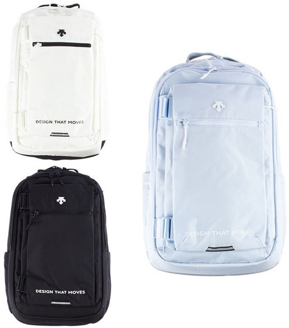 [데상트] 공용 2FACE 턴즈 3.0 백팩 가방 SQ123UBP15, 색상:블랙 / 사이즈:FREE, 상세 설명 참조