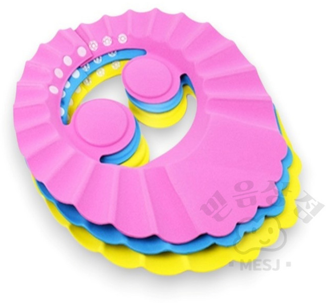 온라인셀러 크기조절 샴푸캡 목욕모자, 일반형 옐로우, 일반형 옐로우, 1개