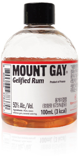 몽게이 겔 게럼 100ml 베이킹용 럼향료 럼레진