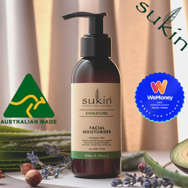 호주 수킨 sukin 시그니쳐 페이셜 모이스처라이저, 125ml, 1개