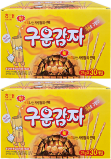 해태제과 구운감자, 810g, 2개