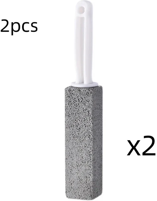 욕실 청소 다기능 지팡이 타일 싱크대 경석 변기 브러시 얼룩 제거 세척 도구 1 개 2 4, 03 2pc