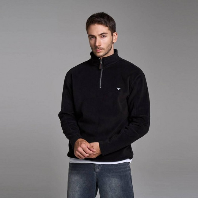 남성 스포츠 후리스 반집업 맨투맨 DBC 1811M