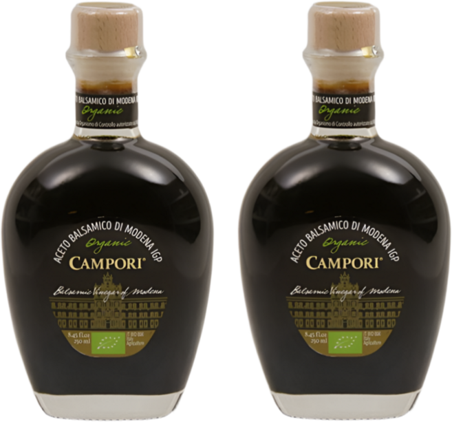 골드 유기농 모데나 발사믹 식초 (캠포리), 2개, 250ml