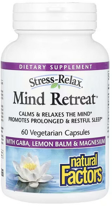 내추럴 펙터스 Stress Relax Suntheanine L 테아닌 125mg 베지 캡슐 60정, 기본, 1개