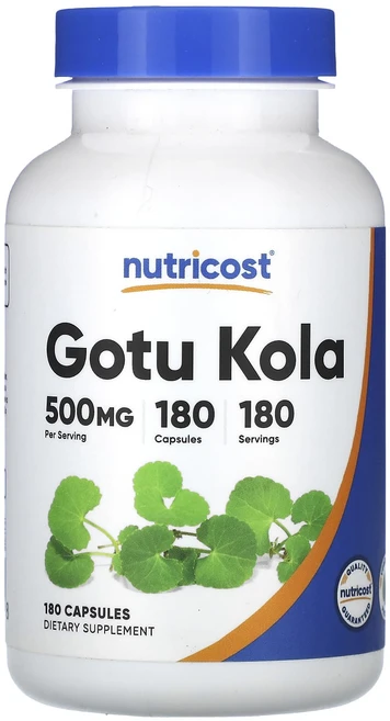 몸관리하세요 겨울입니다 Nutricost 고투콜라 500mg 캡슐 180정 특별관리진행, 1개 - 쿠팡