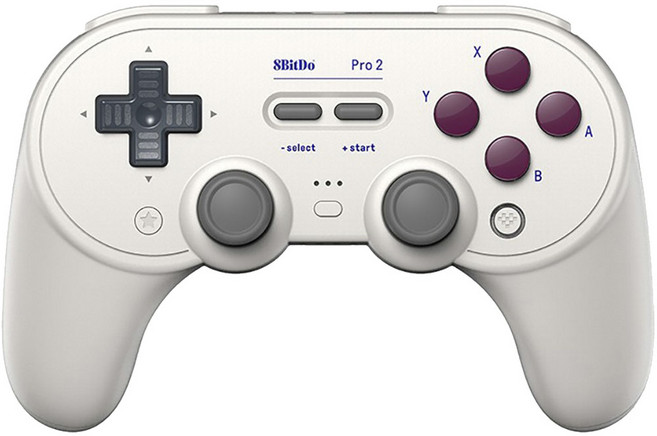 8BitDo 프로 2 블루투스 게임패드, 1개, 화이트