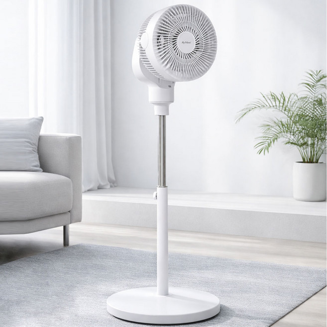 마이프랜드 720도 입체회전 써큘레이터 공기순환 거실용 선풍기