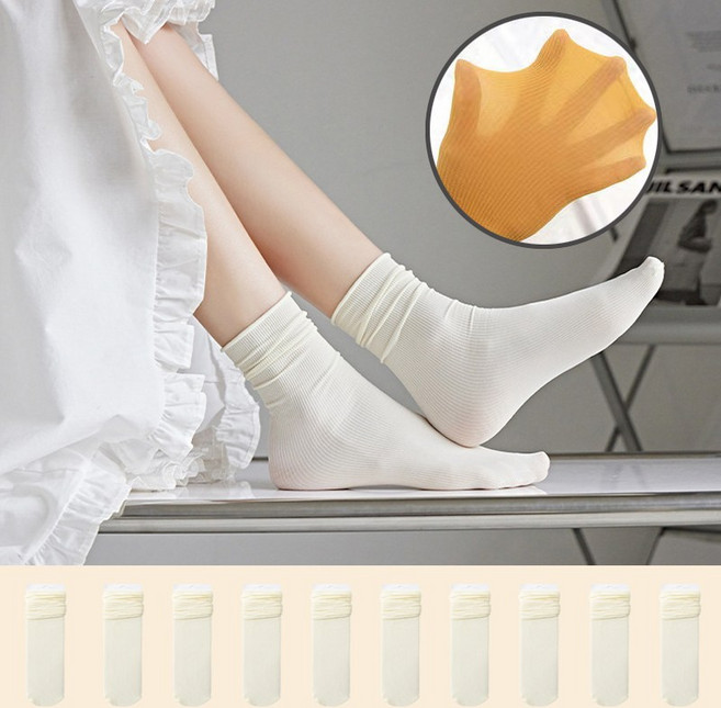 올라이프지 여성 시스루 스타킹양말 아이스 쿨 양말 1 0 켤 레