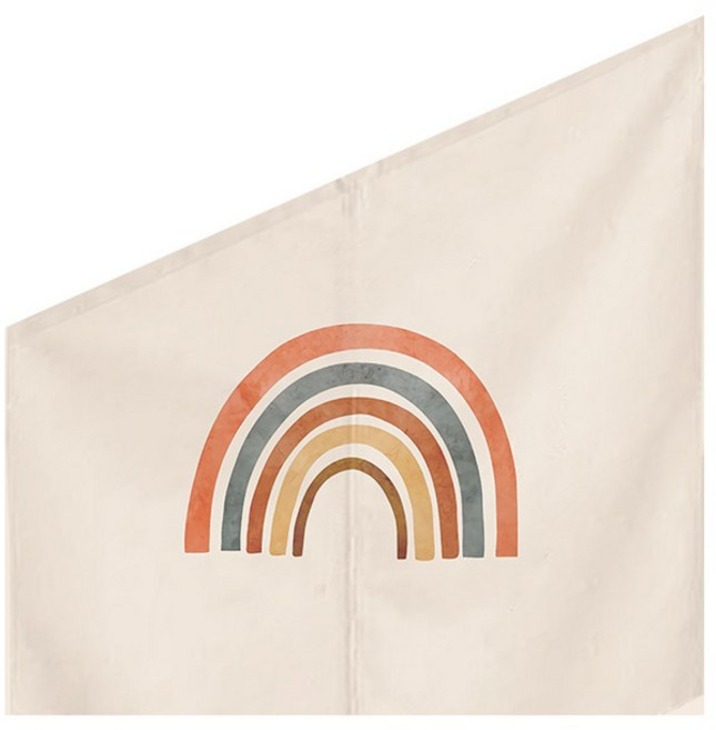 계단 밑 커튼 공간분리 북유럽 가림막 복층 다용도실 삼각형