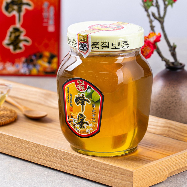 잡화 꿀 1200g 국내산 천연 벌꿀 금산꿀 사양꿀 자연산 향토농산 첨가물제로, 1.2kg, 1XCD_잡화 꿀 1200g