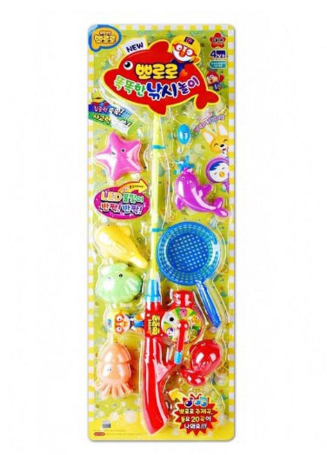 뽀로로 숫자송 낚시놀이 숫자 멜로디 자석 낚시 장난감, 본상품선택, 1개