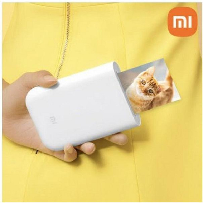 포토프린터 사진인화기 사진출력기 소형 미니 핸드폰사진출력 인화지 별매, 샤오미 포켓 프린터 + 인화지 50매