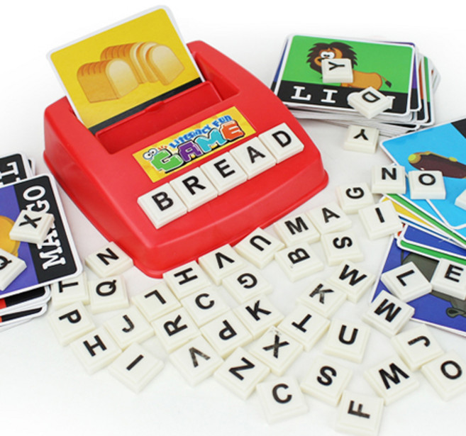 토이피쉬 홈스쿨링 필수영어교구 알파벳 맞추기 LITERACY FUN GAME 퍼즐, 1개