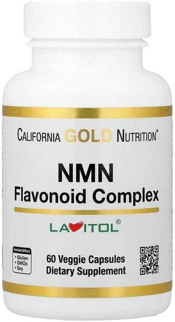 California Gold Nutrition NMN 플라보노이드 복합체 아피제닌 및 디하이드로퀘르세틴 함유 베지 캡슐 60정 CGN-01922, 1 - 쿠팡