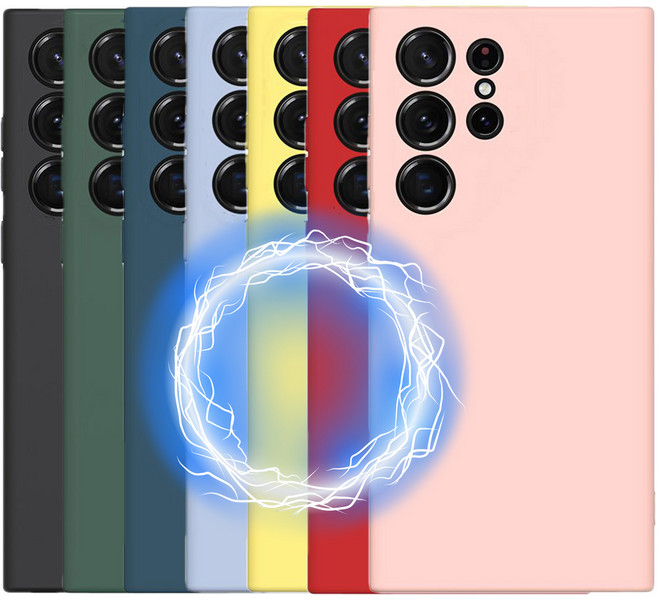 갤럭시s23 울트라 맥세이프 실리콘 케이스