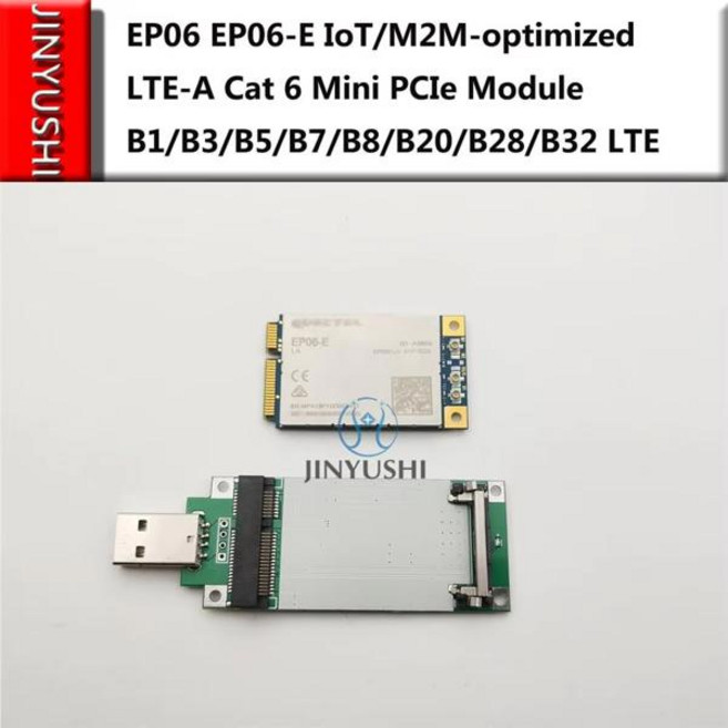 Quectel USB 어댑터 포함 EP06-E SIM 카드 슬롯 EP06 시리즈 가짜 100%, [02] EP06-E with adapter