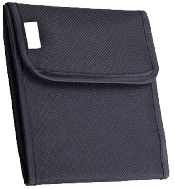 82mm 원형 및 사각형 필터 용 캔버스 필터 주최자 사진 애호가를위한 편리한 렌즈 필터 케이스, 세 조각