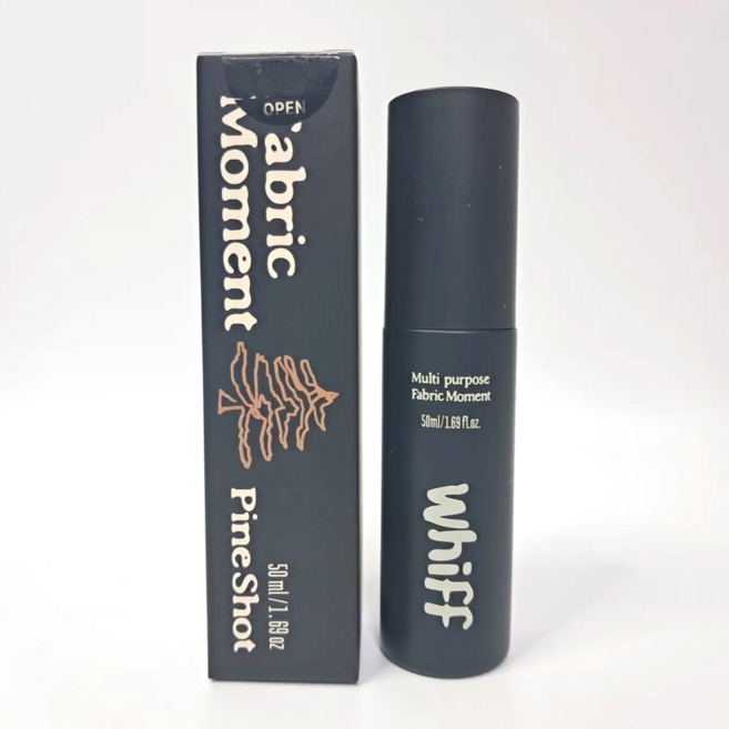 [본사공식몰] 위프 WHIFF 패브릭 모먼트 미니 섬유탈취제 Pine Shot, 1개, 50ml