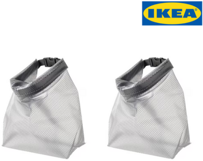 이케아 방수가방, 그레이, 2개