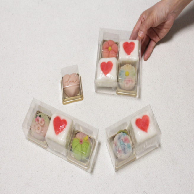 신명종합박스 떡포장 화과자 PET 박스 두쫀쿠 답례 포장 상자, 2구(60*43*120), 50개, 투명