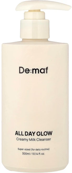 데마프 올 데이 글로우 크리미 밀크 클렌저 300ml (10.14 fl oz) DAF-98006 - 쿠팡