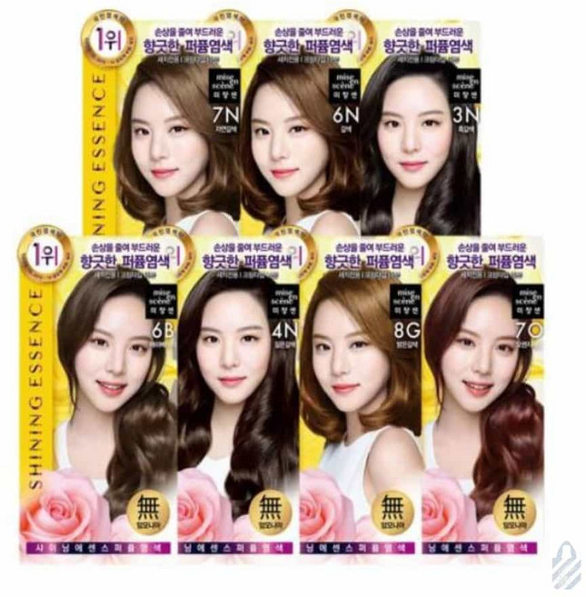 염색약 새치염색 셀프새치염색약 새치염색약, 샤이닝에센스7N자연갈색