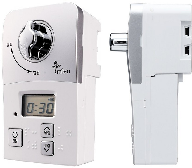 [가정의달 선물] 가스차단기 가스타이머 /간편설치 가스밸브차단기 어버이날 선물, 2-1.실버/MG-06GT, 1개, 3.MG-06GT(실버)