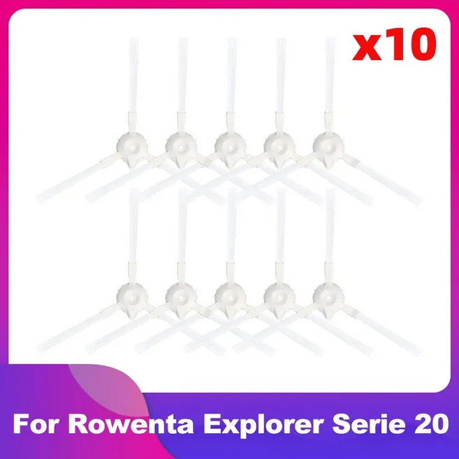 청소기부품 TEFAL ROWENTA EXPR 즈 20 RR색상6색상5WH 로봇 청소기용 HEPA 필터 사이드 브러시 부품, 03 0 SIDE BRUSHES