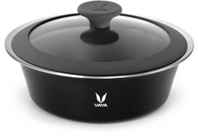 바야코리아 오뜨케이스 보온 냄비, 블랙, 1개, 1.5L